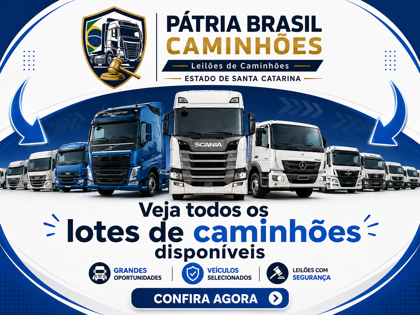  LEILÃO DE CAMINHÕES - 14/08/2026