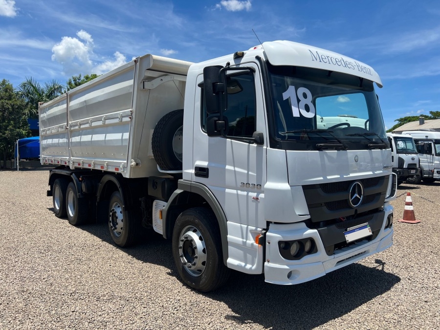 Mercedes-Benz Atego 3030 – 2017/2018 | Automático | 550.000 km